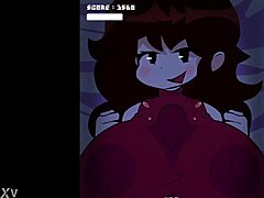 Fnf gf gets titty fucked hard