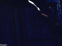 Curvy latex MILF Arya Grander teases with her big ass and natural tits in shiny fetish gloves for kinky seduction.