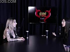 Emotional Naughty Interview With Melina Khalifa In Brazil