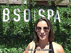 Discover inside Abso Spa swinger club in France with Kyara Nyx part 01 
