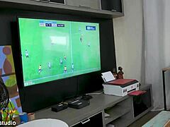 Cute Brazilian Bruna Santos and Jasminy Villar take two cocks in ass with fisting and double penetration