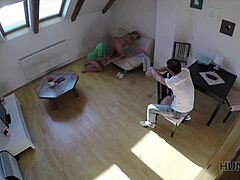 Her Tiny 18+ Butt In Blue Jeans For Little 18+ Money