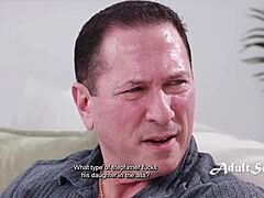 Hey stepdad, ready to teach me that intense anal lesson to stretch my tight curly-haired ass?