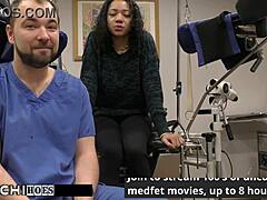 Freshman Yasmine Woods experiences an intense Hitachi session from Doctor Tampa in the hospital.