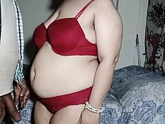 I pound the big ass of my gorgeous bbw stepmom with my big dick while dirty talking in clear hindi audio.