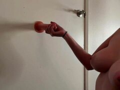 italian milf artemisia love with big tits does a hot dildo handjob session, so steamy