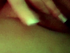 i can't stop touching my small tits while i masturbate in this hot solo session