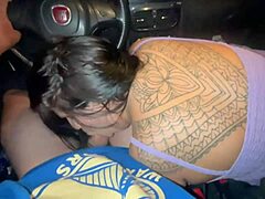 Amateur Blowjob In Car With Big Cock And Tits Leads To Ticket