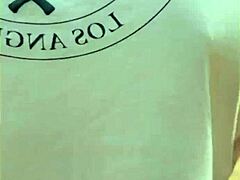 wifey switches her shirt and flashes those shaved pussy tits 😏