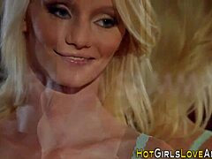 Blonde newbie experiences intriguing first-time butthole toying with heels and rimjob in high definition.