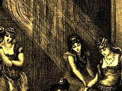 Back in the day, artists captured vintage erotic scenes with hairy beaver details in retro style