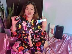 Hot Chubby Andrea Cums Huge With Honeyplaybox Toy