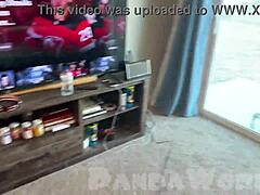 Bald ebony slut and fat redhead pawg take big black cocks in mmff interracial anal orgy!