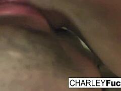 charley dives into a wild threesome with blowjobs and hardcore ass play fun