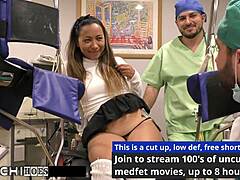 i-i mean, freshman melany lopez gets that mandatory hitachi orgasm from doctor-tampa in hospital striptease