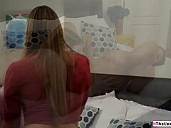 omg this lesbian babe is facesitting the busty sales agent in lingerie 🐰... wanna join the 69 fun?