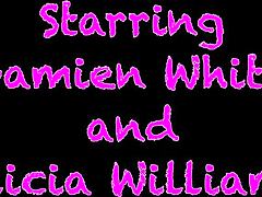 Varsity Slut League With Alicia Williams And Damien White In Rough Doggystyle And Cowgirl Riding