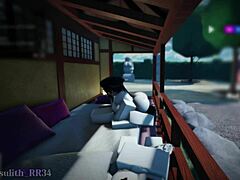 hey they returned for more hot threesome action with a fan in session 8