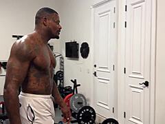 BBC Gym Coach Drilling His Client Tight Wet Pussy and Cumming in Her Mouth!