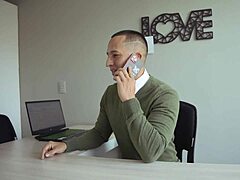 I Seduce My Boss With A Quick Cowgirl Ride On His Cock In The Office!