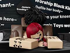 Railing Nasty Thick Redhead Bitch