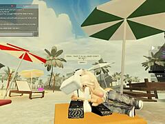 In this wild 91 roblox porn scene a blonde shakes her ass while riding in doggystyle for deepthroat anal sex