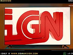 Redhead in bodysuit gets her wet pussy soaked at GGMansion