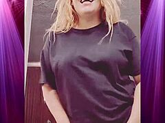 I'm shaking my booty wildly in my boyfriend's clothes, feeling so dominant and exotic!