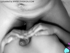 Blonde Mature Cougar with Huge Natural Tits Gives Intense Boob Job to Big Cock in Cumshot Compilation