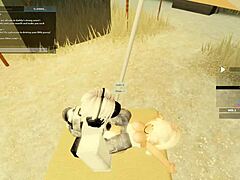 In this wild 91 roblox porn scene a blonde shakes her ass while riding in doggystyle for deepthroat anal sex