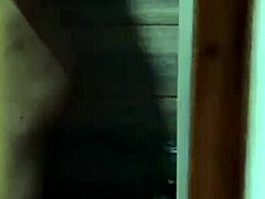 I arrive home and spy on my sister-in-law depilating before her bath, she gets excited and masturbates? What happens next?