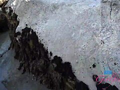 Cruising along the sunny coast with adorable Brianna Arson and enjoying a casual public chat in POV style