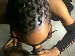 She demands wild morning sex with her curvy black roommate spitting and licking in the dorm!