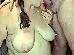 Redhead Milf Performs Blowjob On Huge Cock In Sex Scene