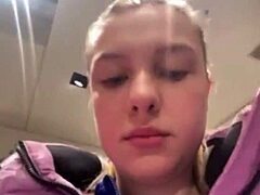 Whoa, Check Out This Public Extreme Squirting and Fucking in the Changing Room!