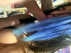 chica universitaria mamando verga... follada por la boca colombiana, wet and wild like