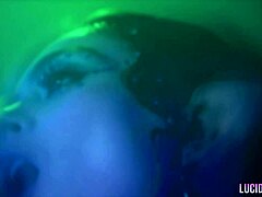 tiny molly little rides muscular stud in lucidflix luminati scene!