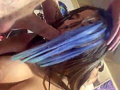 chica universitaria mamando verga... follada por la boca colombiana, wet and wild like