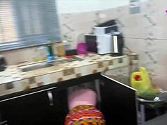 Hey maid, ride this big cock hard!