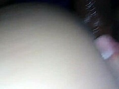 Intensely making Brazilian wife cum hard