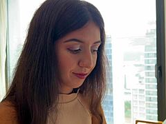 Redhead milf with natural tits and tattoo meets black ex for interracial action. Steamy! 🔥