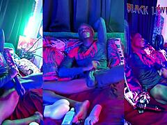 I can't believe I'm your lewd neighborhood Spidey, taking that huge black cock in my ass like a pro.