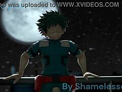 Toga Face with Deku in an Intriguing Encounter