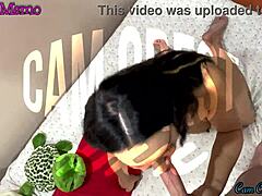 sindy memo sucks a massive hard wet asian shemale cock in pov