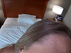 housewife makes booty call to neighbor for intimate bareback session