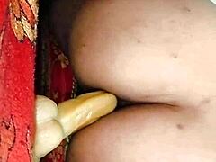 Bhabhi Seduces with Dirty Talk Before Homemade Anal Fucking and Doggystyle Toy Play in Ass