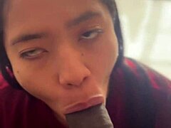 She Just Wants To Enjoy The Huge Cock Of Her Appreciated Neighbor With Pov Blowjob And Facial Cumshot