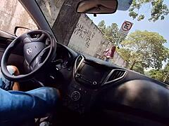 Saquei Pau Pra Fora E Mostrei Pra Ruiva E Pedi Informa��o In Public Bukkake Blowbang!