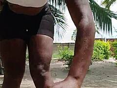 Can you believe CrazyBitch got a tortoise gift from her fan for tight pussy gaping solo?