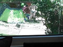 Hairy Mature Gives Rimjob with Pussy and Ass Licking on Spread Legs